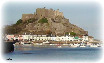 Mont Orgueil Castle (Click here for larger Photo)